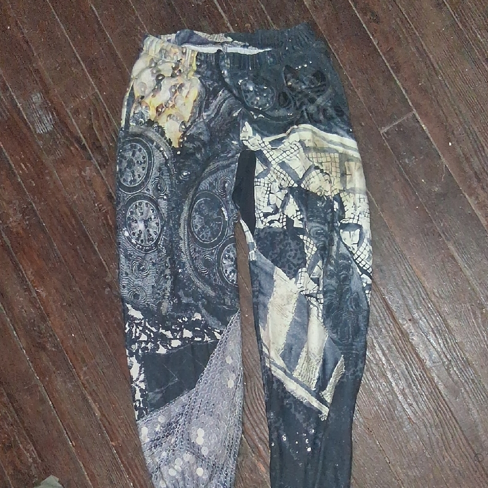 Jeremy Scott x Adidas Multicolor Graphic Pants